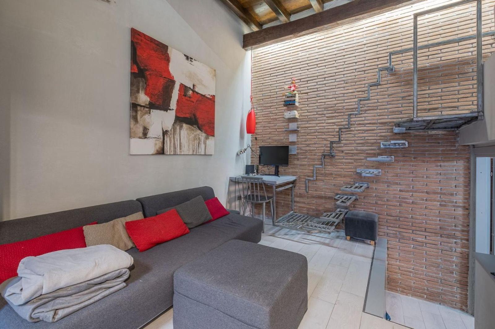 Spagna Square 200Mt - Loft 4Px - Center Rome - Private Access - Piazza Del Popolo المظهر الخارجي الصورة